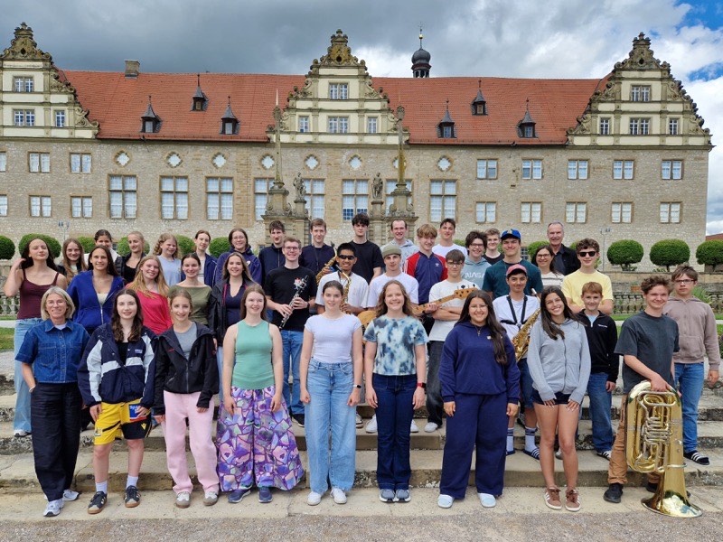 Das Musikteam der Mittel- und Oberstufe