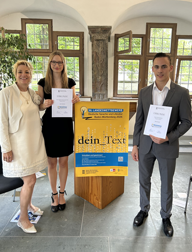 Laura Pfaendner und Ruven Semmelmann