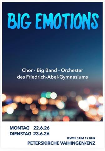 Einladungsplakat zum Sommerkonzert